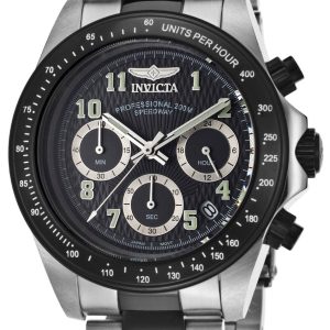 Invicta Herrklocka 17031 Speedway Svart/Stål Ø40 mm