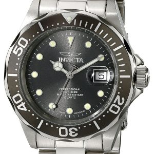 Invicta Herrklocka 17055 Pro Diver Grå/Stål Ø40 mm