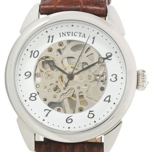 Invicta Herrklocka 17187 Specialty Vit/Läder Ø42 mm