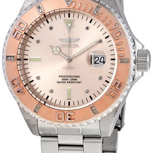 Invicta Herrklocka 17309 Pro Diver Roséguldstonad/Stål Ø47 mm