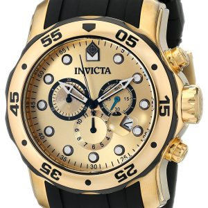 Invicta Herrklocka 17885 Pro Diver Gulguldstonad/Gulguldtonat stål