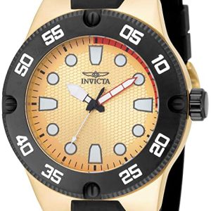 Invicta Herrklocka 18024 Pro Diver Roséguldstonad/Gummi Ø52 mm