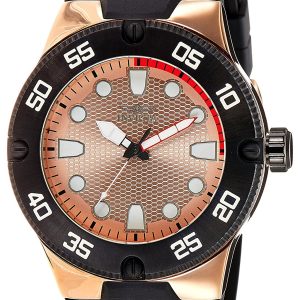 Invicta Herrklocka 18025 Pro Diver Roséguldstonad/Gummi Ø52 mm