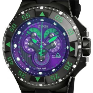 Invicta Herrklocka 18563 Excursion Lila/Gummi Ø50 mm