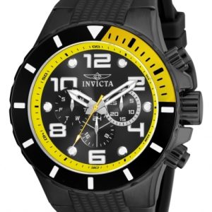 Invicta Herrklocka 18741 Pro Diver Svart/Plast Ø50 mm