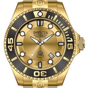 Invicta Herrklocka 19807 Pro Diver Gulguldstonad/Gulguldtonat stål