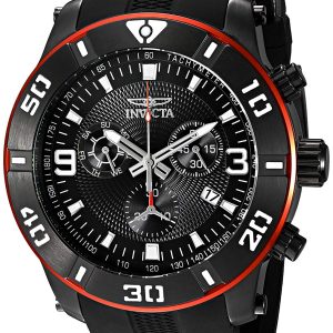 Invicta Herrklocka 19825 Pro Diver Svart/Gummi Ø52 mm