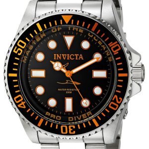 Invicta Herrklocka 20120 Pro Diver Svart/Stål Ø43 mm