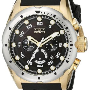 Invicta Herrklocka 20309 Speedway Svart/Gummi Ø50 mm