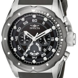 Invicta Herrklocka 20311 Speedway Svart/Gummi Ø50 mm