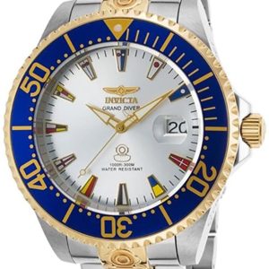 Invicta Herrklocka 21326 Pro Diver Silverfärgad/Gulguldtonat stål