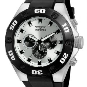 Invicta Herrklocka 21403 Specialty Silverfärgad/Gummi Ø50 mm