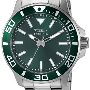 Invicta Herrklocka 21545 Pro Diver Grön/Stål Ø46 mm