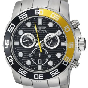 Invicta Herrklocka 21553 Pro Diver Svart/Stål Ø50 mm