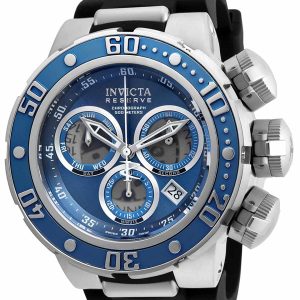 Invicta Herrklocka 21643 Reserve Blå/Stål Ø52 mm