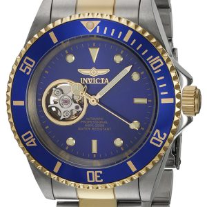 Invicta Herrklocka 21719 Pro Diver Blå/Gulguldtonat stål Ø40 mm