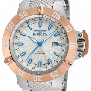 Invicta Herrklocka 21728 Subaqua Silverfärgad/Stål Ø50 mm