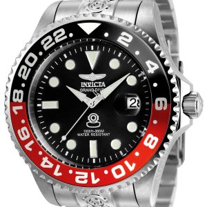 Invicta Herrklocka 21867 Pro Diver Svart/Stål Ø47 mm