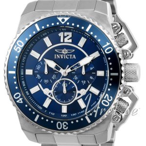 Invicta Herrklocka 21953 Pro Diver Blå/Stål Ø48 mm