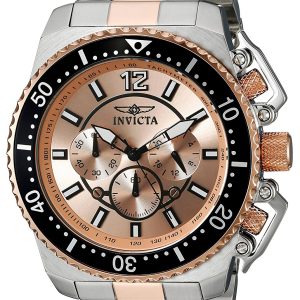 Invicta Herrklocka 21956 Pro Diver Roséguldstonad/Roséguldstonat