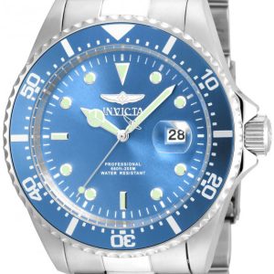 Invicta Herrklocka 22051 Pro Diver Blå/Stål Ø43 mm