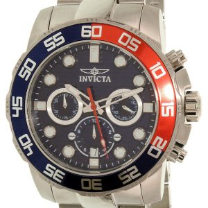 Invicta Herrklocka 22225 Pro Diver Blå/Stål Ø50 mm