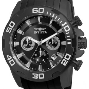 Invicta Herrklocka 22338 Pro Diver Svart/Stål Ø50 mm