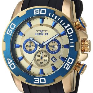 Invicta Herrklocka 22343 Pro Diver Gulguldstonad/Gulguldtonat stål