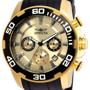 Invicta Herrklocka 22346 Pro Diver Gulguldstonad/Gulguldtonat stål