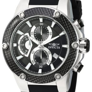 Invicta Herrklocka 22400 Speedway Svart/Stål Ø50 mm