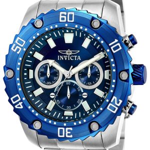 Invicta Herrklocka 22517 Pro Diver Blå/Stål Ø47 mm