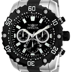 Invicta Herrklocka 22521 Pro Diver Svart/Stål Ø47 mm