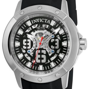 Invicta Herrklocka 22629 Svart/Gummi Ø46 mm