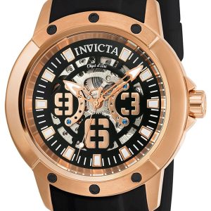 Invicta Herrklocka 22631 Svart/Gummi Ø46 mm