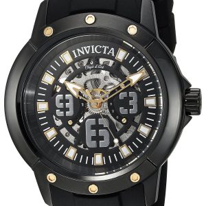 Invicta Herrklocka 22632 Svart/Gummi Ø46 mm