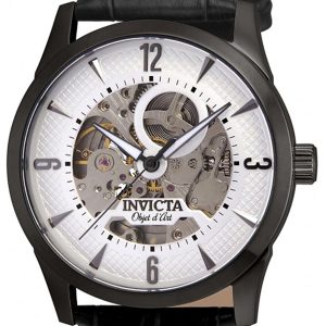 Invicta Herrklocka 22638 Vit/Läder Ø42 mm