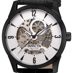 Invicta Herrklocka 22639 Vit/Läder Ø42 mm