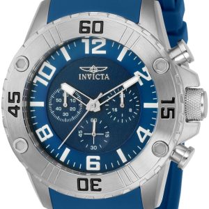 Invicta Herrklocka 22697 Blå/Stål Ø48 mm