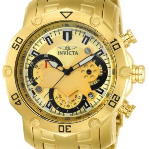 Invicta Herrklocka 22761 Pro Diver Gulguldstonad/Gulguldtonat stål