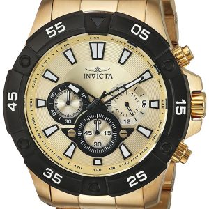 Invicta Herrklocka 22789 Pro Diver Gulguldstonad/Gulguldtonat stål