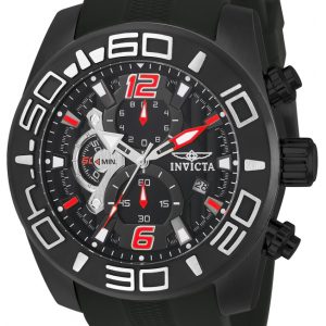 Invicta Herrklocka 22811 Pro Diver Svart/Gummi Ø50 mm