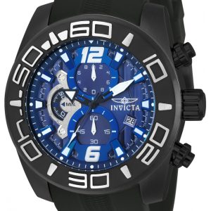 Invicta Herrklocka 22813 Pro Diver Blå/Gummi Ø50 mm