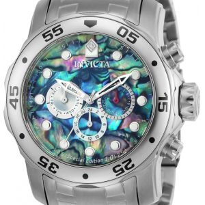 Invicta Herrklocka 23191 Pro Diver Flerfärgad/Stål Ø48 mm