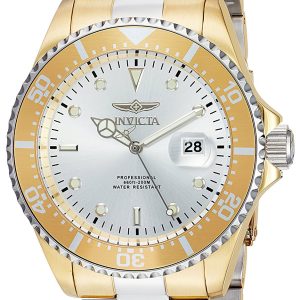 Invicta Herrklocka 23225 Pro Diver Silverfärgad/Gulguldtonat stål