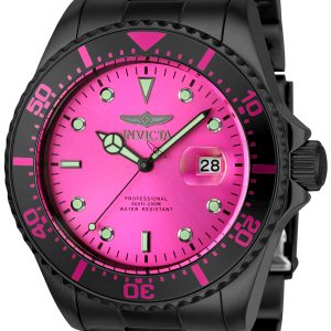 Invicta Herrklocka 23227 Pro Diver Rosa/Stål Ø43 mm