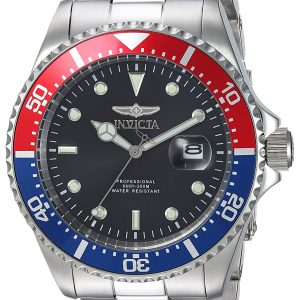 Invicta Herrklocka 23384 Pro Diver Svart/Stål Ø48 mm