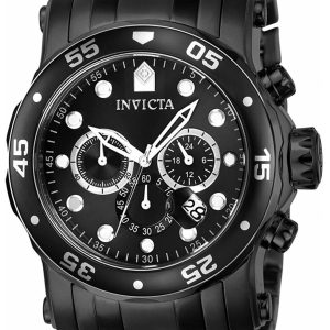 Invicta Herrklocka 23654 Pro Diver Svart/Stål Ø48 mm