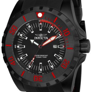 Invicta Herrklocka 23735 Pro Diver Svart/Gummi Ø53 mm