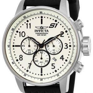 Invicta Herrklocka 23810 S1 Antikvit/Gummi Ø48 mm