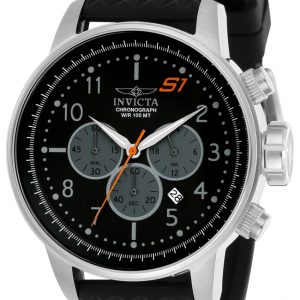 Invicta Herrklocka 23811 S1 Svart/Gummi Ø48 mm